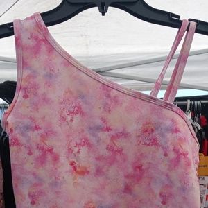 Girls sleeveless leotard